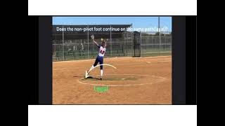 NFHS New Pitching Rule Video Page [upl. by Ynnob]