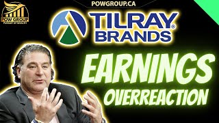 Tilray Brands Q2 2024 Earnings Overreaction amp TLRY Analysis [upl. by Norry]