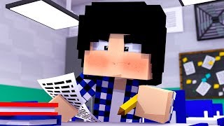 LES ÉLÈVES PASSENT LE BREVET AU COLLÈGE MINECRAFT  Minecraft School RP [upl. by Lucila]