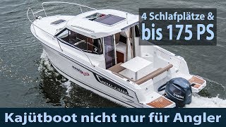 Jeanneau Merry Fisher 695  Test  Fahrbericht [upl. by Feldt]