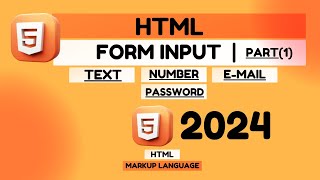 HTML Tutorial Forms amp Input Tags  Lecture 10 [upl. by Aram589]