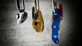 tutorial come usare discensori petzl rig stop grigri lavori su funi treeclimbing soccorso [upl. by Nebe]