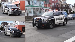 K9 UNIT YONKERS PD K9 amp ESU RESPOND TO A SUSPECT PURSUIT IN NODINE HILL [upl. by Prisilla]