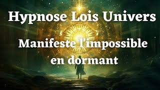 Ecoute cette hypnose et limpossible se manifestera en dormant  force invisible  loi dattraction [upl. by Krysta]