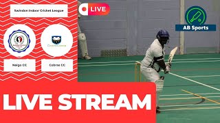 DIV 1 CLASHAND ITS LIVE🏏 Live Stream  Swindon Nalgo CC vs Cobras CC Indoor Cricket Episode 46 [upl. by Ewer585]