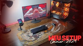 MEU PRIMEIRO SETUPPC GAMERðŸ§¡  2024  REALIZAÃ‡ÃƒO  ï¸ [upl. by Kamaria]