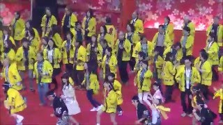 函館名物 いか踊り（函館港まつり・わっしょいはこだてパレード） Hakodate Squid DanceIka Odori：ふるさと祭り東京2016 [upl. by Ettezzil]