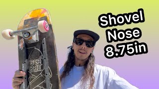 875in Shovel Nose Skateboard Setup [upl. by Sheela]