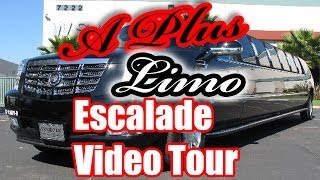 Cadillac Escalade Limo  Limo Service San Diego  A Plus Limos [upl. by Aiduan541]