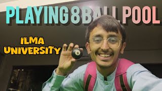 pakistani university student playing 8 ball pool [upl. by Eilahtan956]