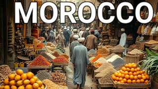 🇲🇦 FES MOROCCO WALKING TOUR EXPLORING MOROCCAN STREET FOOD AND BEYOND ANCIENT MEDINA AND MARKET [upl. by Iaria]