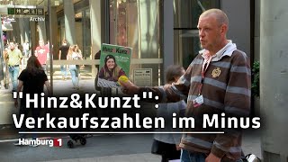 „Hinz amp Kunzt“ Obdachlosenmagazin verzeichnet akute Verluste bei den Verkaufszahlen [upl. by Callum126]