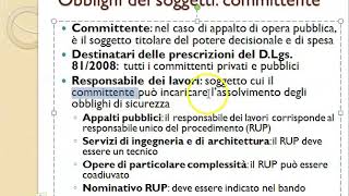 Sicurezza sul lavoro  Parte 32  DLgs 81  2008  tutorial [upl. by Henrique]