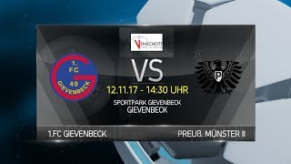 HEIMSPIEL  Spiel der Woche 14  Gievenbeck  Preußen Münster II [upl. by Ahsercul648]