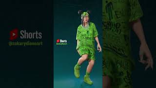 Green Roots Billie style Bombastic Emote fortniteemote fortniteshorts balletic [upl. by Jaime]