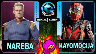 MK1 Nareba HOMELANDER VS Kayomocija SEKTOR🥊Mortal Kombat 1🥊4K 60ᶠᵖˢ [upl. by Navnod988]