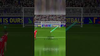 Wales Penalty kick J Parke Goal in pes part 2 efootball efootball2025 efootball2025mobile pes [upl. by Sewellyn]