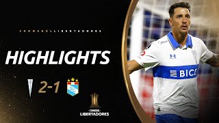 U Católica vs Sporting Cristal 21  RESUMEN  CONMEBOL Libertadores 2022 [upl. by Yelreveb]