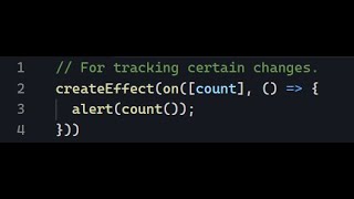useEffect Hook In SolidJS Coming From React [upl. by Ansilma]