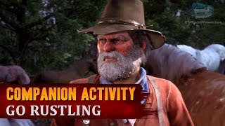 Red Dead Redemption 2  Companion Activity 14  Rustling Uncle [upl. by Nomyt407]