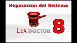 LEX DOCTOR 8 Reparar solucionar Problemas compatible con win 7 8 10 y 11 y red ChavezComputacion [upl. by Maxi]