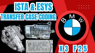 Transfer Case Coding With ISTA amp ESYS for BMW X3 F25 [upl. by Hannaj406]