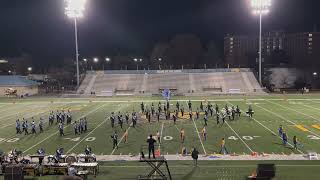 Scotch Plains Fanwood High School Marching Band  The College of New Jersey 11032024 [upl. by Annayoj]