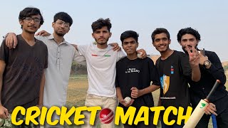 Cricket match with friends  Lhr vs Ryk  Big rivalry😱 [upl. by Dix]