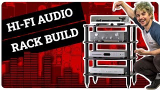 Audio Rack Build  The VULCAN HiFi rack [upl. by Ahsyen]