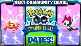 What’s Next for Community Day Upcoming Dates amp Shiny Litten Popplio amp More in Pokémon GO [upl. by Calvo642]