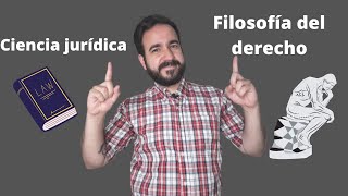 QUÉ es la Ciencia jurídica y la filosofía del derecho  DIFERENCIAS CON EJEMPLOS Estudiar Derecho 😁 [upl. by Fairweather610]