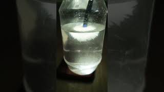 Instant water freezing experiment at home sciencehacks experiment scinceexperiment [upl. by Aimik]