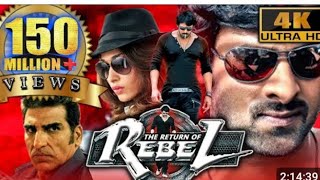 The Return of Rebel 2 4K ULTRA HD Billa  Prabhas Blockbuster Action Movie  Anushka Shetty [upl. by Bear216]