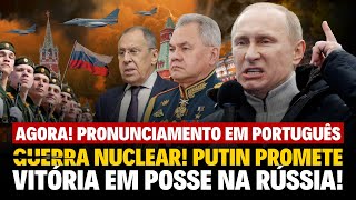 ACOMPANHE POSSE e DISCURSO de PUTIN em PORTUGUÊS [upl. by Angil]