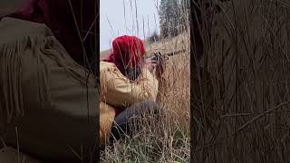 Kibler Southern Mountain Rifle 75 yards DING [upl. by Azrim126]