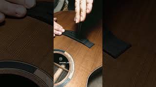 Pin Hole Reamerworkinprogress Lignum Lotuslignumseries acousticguitar chitarrelodato [upl. by Elinad375]