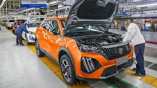 Inside Massive Factory Producing the Brand New Peugeot 2008  Production Line [upl. by Samanthia]