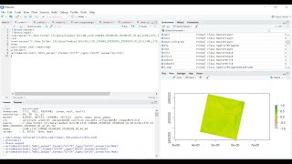 NDVI calculate in R Programming [upl. by Hcone]