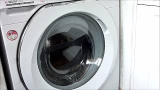 Hoover HWash 500 ECO Power Synthetic Wash 9kg Washing Machine [upl. by Leinod]