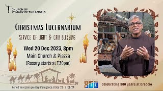 Invitation to the Christmas Lucernarium on 20 December 2023 [upl. by Enelaj]