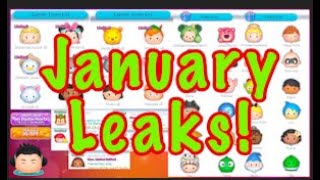 Disney Tsum Tsum  January Leaks 2024 [upl. by Runstadler]