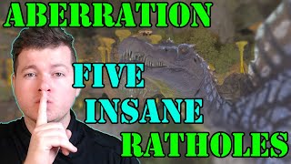 Aberration 5 Crazy Ratholes for PVP Players in Ark Survival Ascended  Find the Rat [upl. by Anitsugua314]