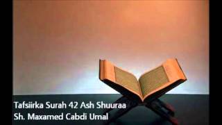 Tafsiir Surah 42 AshShuuraa ۞ Sh Maxamed Cabdi Umal [upl. by Berlinda]