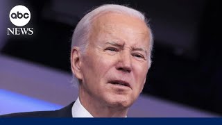 Biden clarifies candid comment about Trump and the 2024 presidential election [upl. by Nyllij]