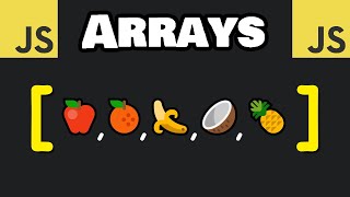 Learn JavaScript ARRAYS in 8 minutes 🗃 [upl. by Ikcin]