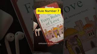 Why Rule 7 Will Make You Rethink EVERYTHING youtubeshorts elifshafakbooks love books shorts [upl. by Ained322]