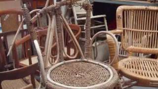 Cane amp Wicker Furniture Restoration  How To DIY [upl. by Desiri903]