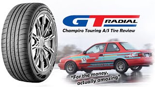 GT Radial Champiro Touring AS Tire Review  GTRadialNorthAmerica [upl. by Forster]