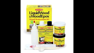 Wood Restoration Kit The Basics of LiquidWood and WoodEpox [upl. by Fagaly359]