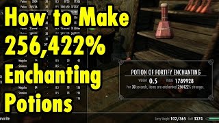 How to Make 256422 Enchanting Potions [upl. by Ettenawtna]